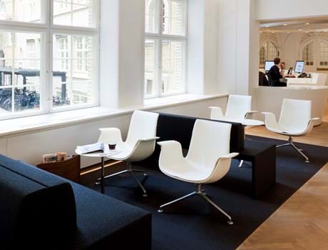 bruun og hjejle reception 3, Fraster filt tæppe